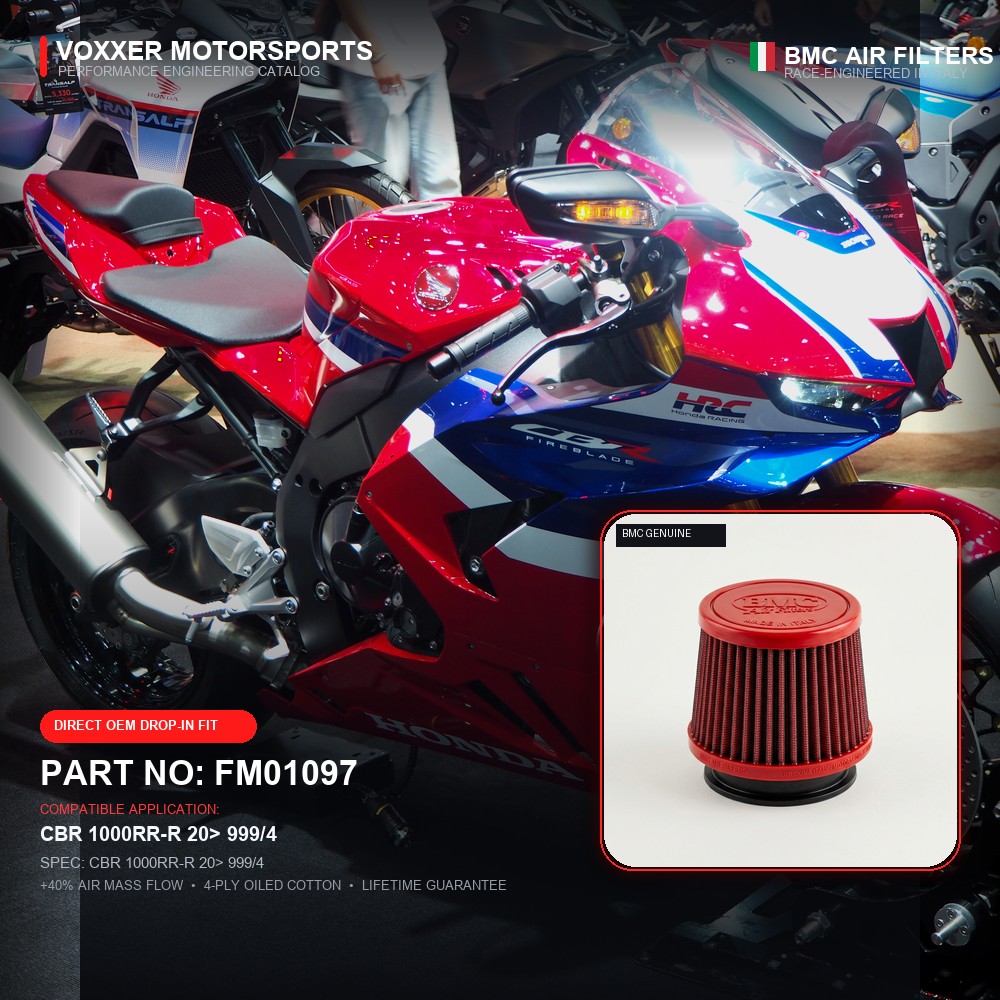 BMC Air Filter — FM01097 (CBR 1000RR-R 20> 999/4)