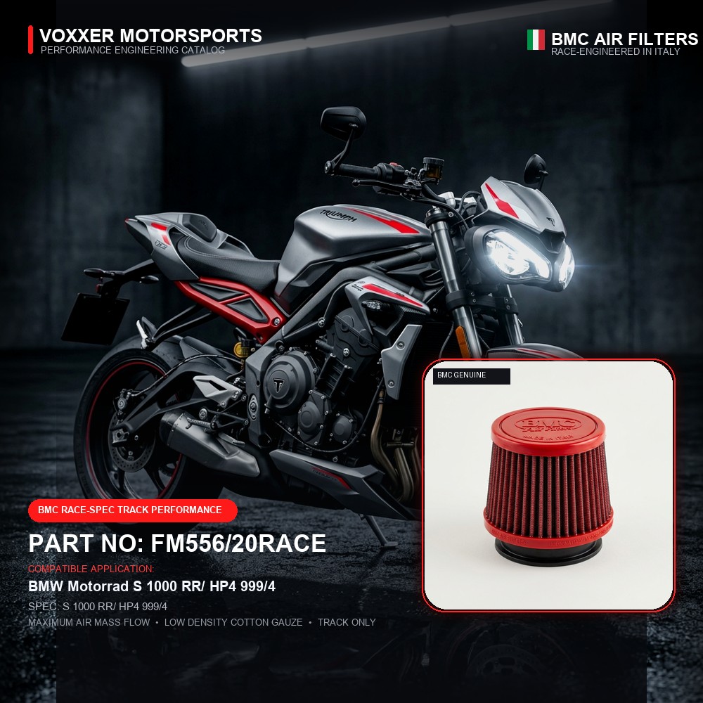 BMC Air Filter — FM556/20RACE (S 1000 RR/ HP4 999/4)