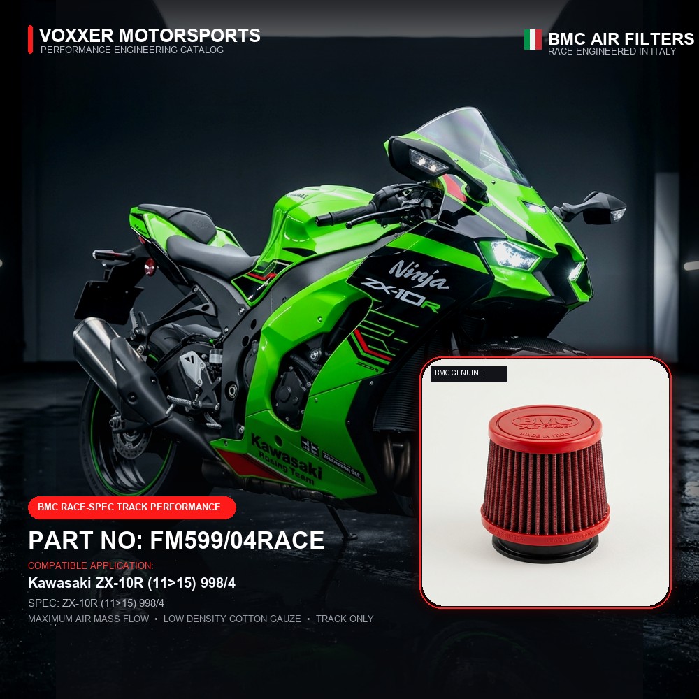 BMC Air Filter — FM599/04RACE (ZX-10R (11>15) 998/4)